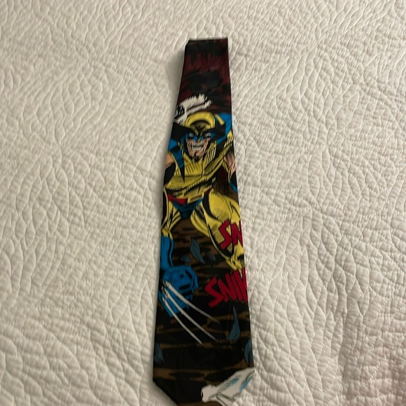 men’s Vintage Wolverine Tie Marvel Comics 1994 - Picture 1 of 5